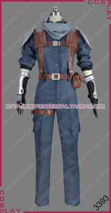 圣旗龙3393 cosplay服装 最终幻想7 Shinra Security Officer新品