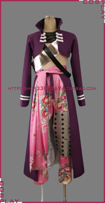 旗龙0050 COSPLAY服装 战国 BASARA3 长会我部元亲