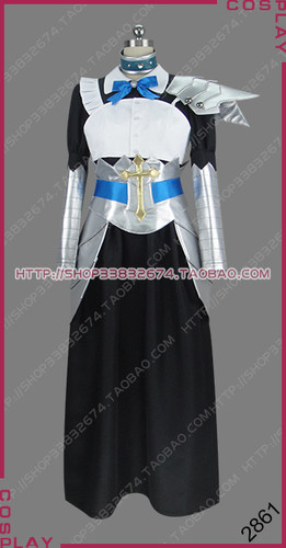 2861 cosplay服装 Overlord不死者之王 由莉·阿尔法