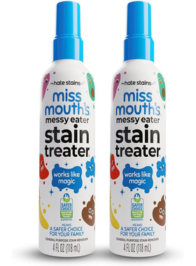 美国Miss Mouth's原装进口馋嘴娃衣物污渍处理剂果汁油渍等衣物渍