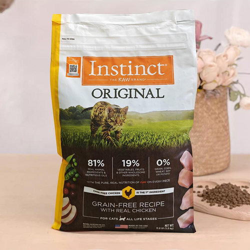 Instinct生鲜冻干猫粮10磅