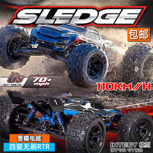 TRAXXAS雪橇1/8 Sledge 6S速度型遥控电动越野车大脚车#95096-4