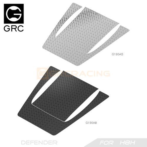 攀爬车H8H卫士机盖装饰片