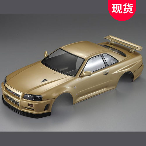 Killerbody车壳1/10 GTR Skyline R34 房车车壳配件透明