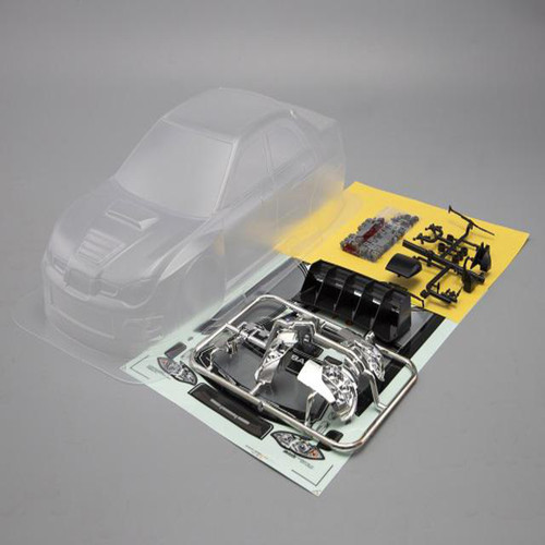 Killerbody 斯巴鲁翼豹 Wrc 2007 1/10电房/拉力 透明车壳 190MM