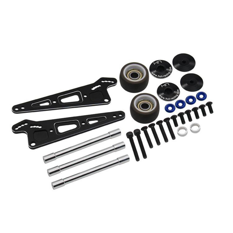 美国  losi lmt monster 大脚怪物大脚铝合金抬头轮可调角度