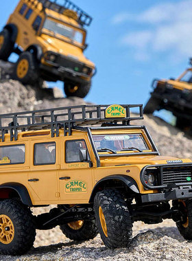 FMS FCX24M骆驼杯仿真1/24路虎卫士90/110初代揽胜发现攀爬车