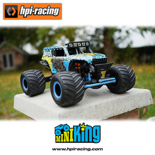 HPI Mini King FLUX遥控电动四驱无刷1/18怪物大脚车越野车160807