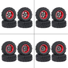 LJF TRX4M 1.2寸轮胎 碳纤维轮毂  铝合金SCX24 FMS 1/18