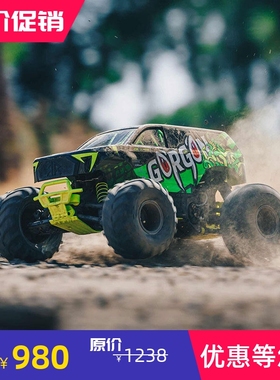 ARRMA 1/10 GORGON魔蛇后驱大脚车越野车RC遥控电动有刷模型车