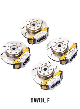 TWOLF M715金属仿真攀爬车脚踏碟刹