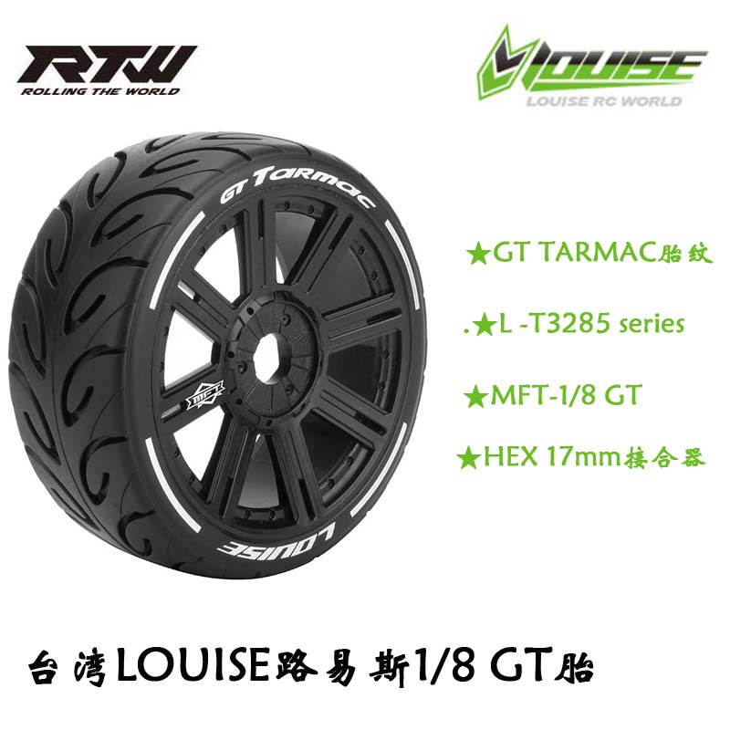 1/8轮胎轮毂GT17MM接合器