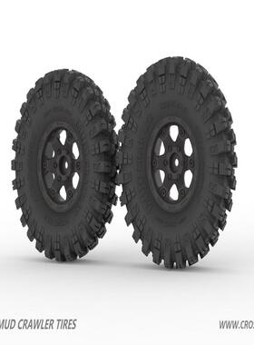 CROSSRC  MUD 115/120泥地胎 1套4个 送尼龙夹胎轮毂AT4/AT4V