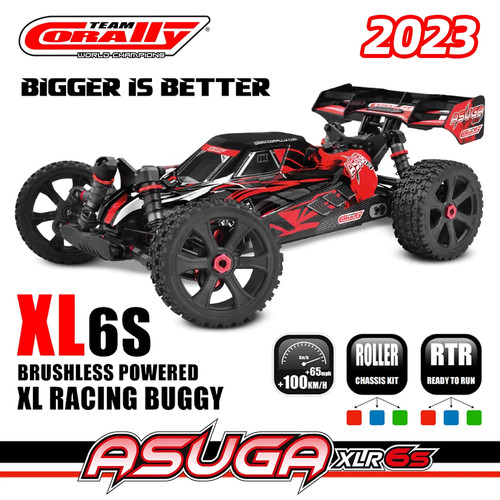 Team Corally 1/7 电越 苏格 ASUGA XLR6S RTR电动越野遥控模型车