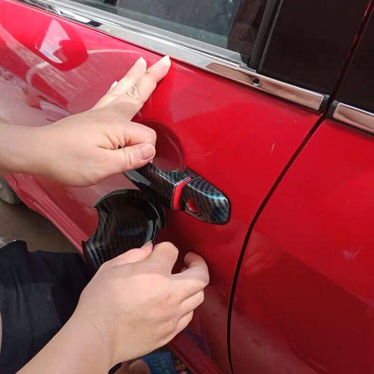 铃木雨燕门拉手门碗贴天语车把手保护套专用改装饰配件用品亮贴