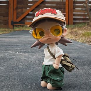 Zsiga娃衣向往之处1/8可动人偶衣服酷酷嘎子姐套装工装风玩偶着替