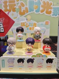 正品 恋与深空联名玩点无限玩心时光系列叠叠乐冰箱贴毛绒挂件 代购