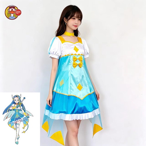 银河旺旺 娜希雅cos公主裙巴拉拉小魔仙吧啦吧啦希亚服装成人定制