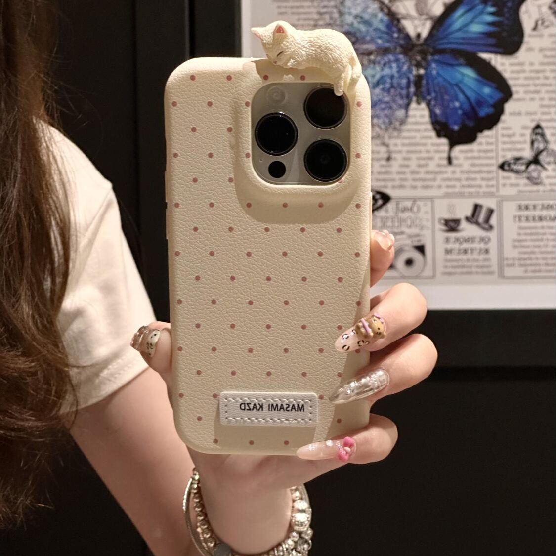趴在手机壳上的猫咪【高颜值】适用苹果iPhone16promax手机壳15P软壳14网红爆款13韩系12不会撞的保护壳1