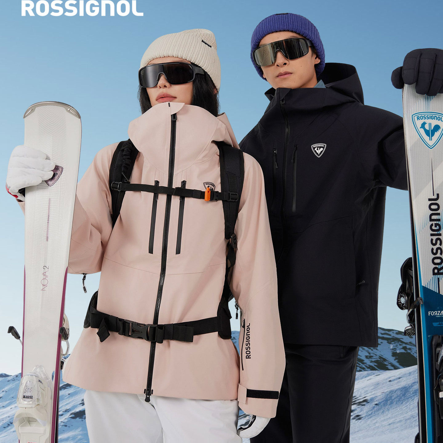 金鸡ROSSIGNOL新品单双板3L男女滑雪服防风保暖防泼水Evader雪服
