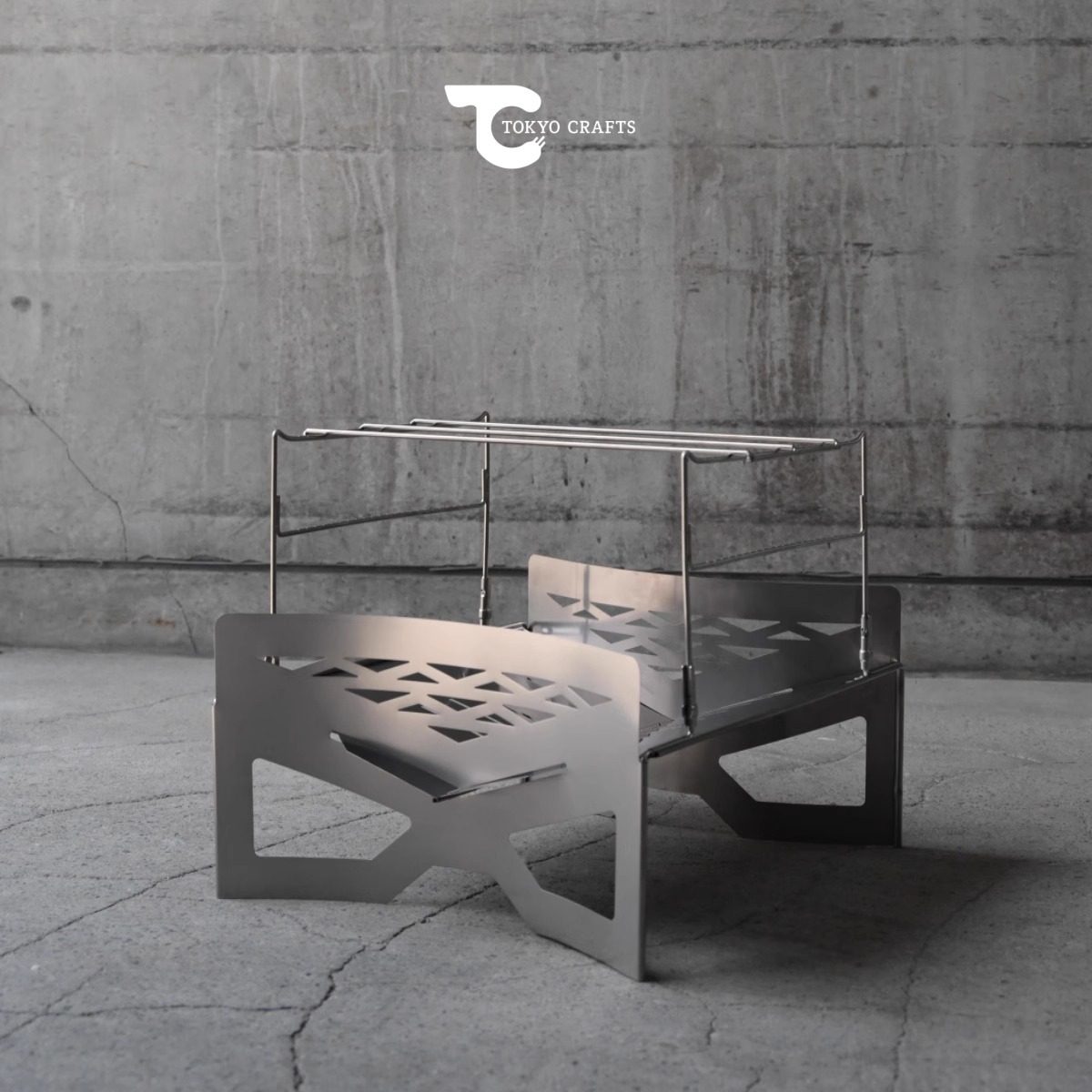 TOKYO CRAFTS烧烤炉烧烤台户外便捷式可拆卸不锈钢焚火台小型