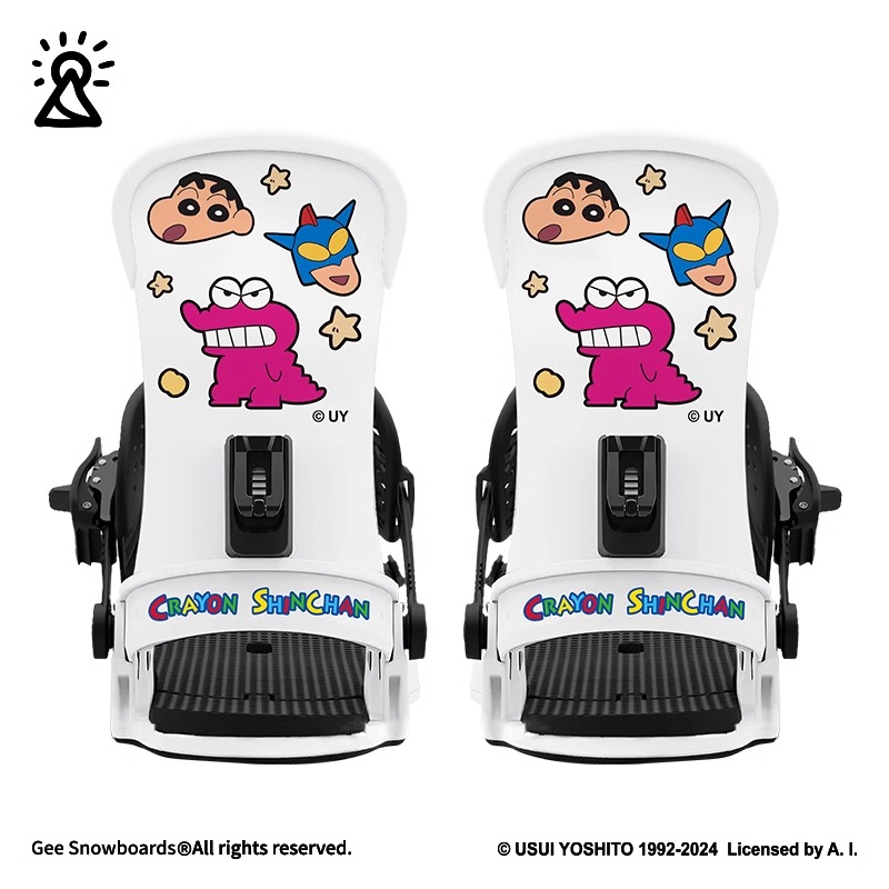 Geesnowboards滑雪板固定器单板