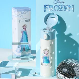 杯具熊女士儿童保温杯弹跳直饮情侣学生卡通316吸管水杯TT346 480