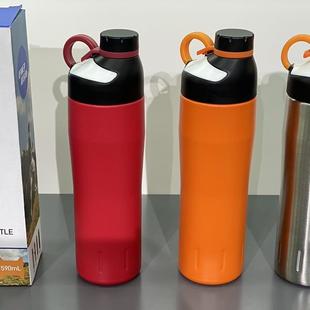 哈尔斯真空运动瓶不锈钢大容量户外运动杯车载保温壶HD 590