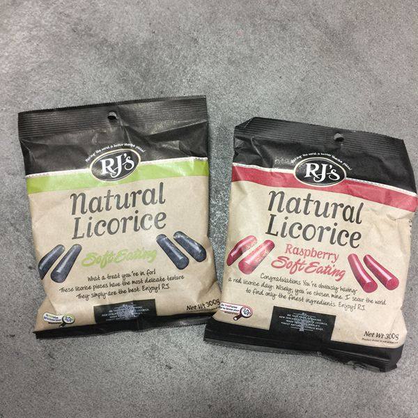 【100元包邮新西兰代购】RJS natural licorice 300g甘草软糖零食|msdalam kategori makanan ringan/Nuts/Specialty, Gula-gula dan makanan ringan/Jelly/Pudding, gula-gula - dari Buy2taobao.com untuk memberikan perkhidmatan ejen Taobao profesional membeli