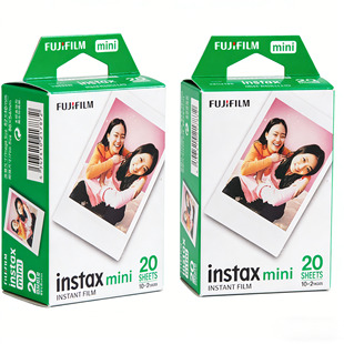 富士INSTAX mini相片纸10张20张盒装拍立得照片纸原装正品