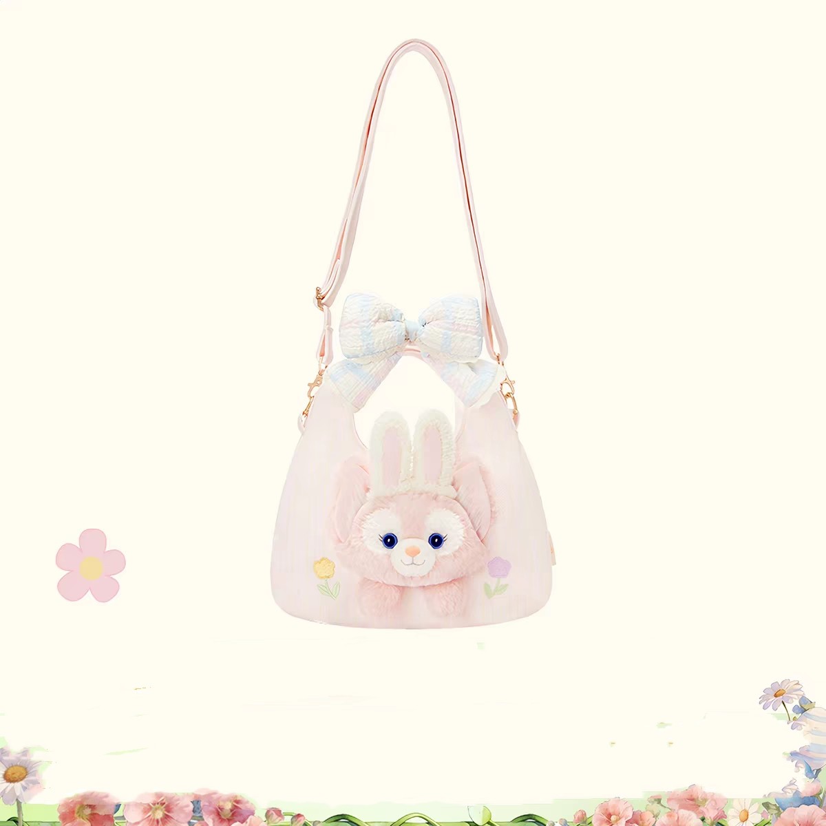 上海迪士尼国内代购春日彩蛋系列玲娜贝儿手提斜挎包单肩包礼物