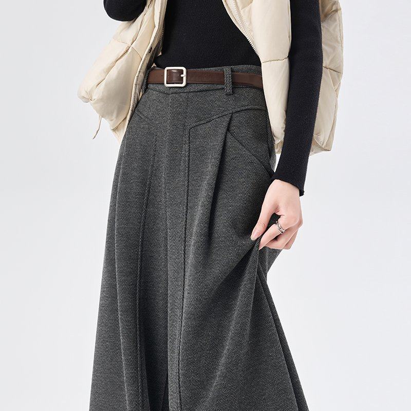 毛呢加绒阔腿裤女女2025秋冬新款人字纹醋酸羊毛呢宽松弯刀裤长裤,女装/女士精品,休闲裤,淘宝优惠券,粉丝福利购,淘宝优惠卷