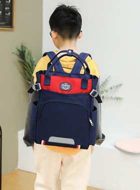 新款补习包书包定制韩版大容量单肩斜斜挎包多功能学生双肩手提包
