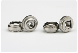 304不锈钢锻造浮动螺母压铆自锁镀锌精密螺丝AC-M3 M4 M5 M6-1-2