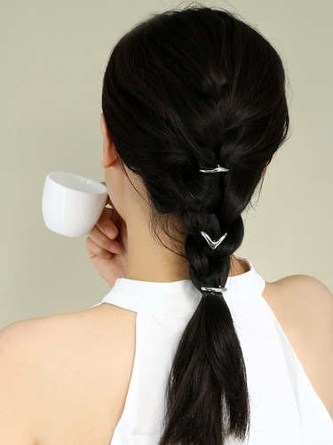 日系发饰金属复古发扣新款女