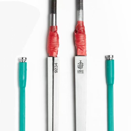 unic原装进口普钢花剑剑条儿童击剑轻便耐用比赛