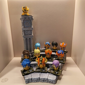 现货青铜战士五小强公仔天马射手座童虎卡妙沙加公仔摆件新年礼物