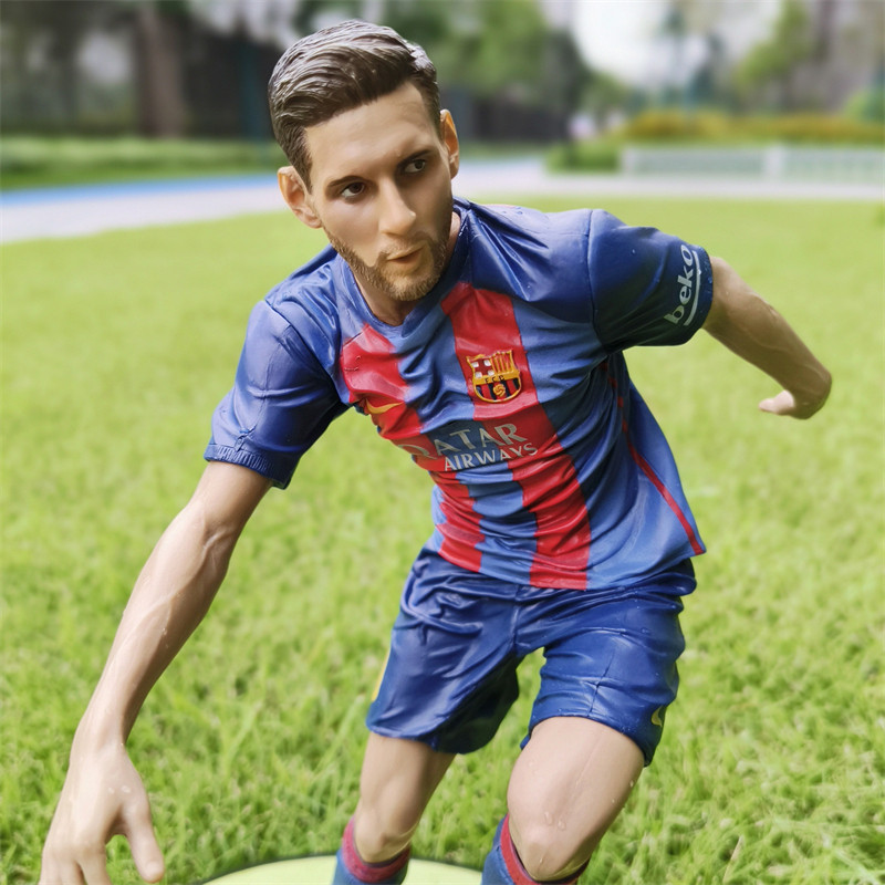 现货世界杯足球先生梅西手办10号球衣体育明星模型摆件收藏品礼物