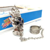 现货家庭教师蓝宝石彭格列复古戒指阿纲大空合金项链饰品周边礼物