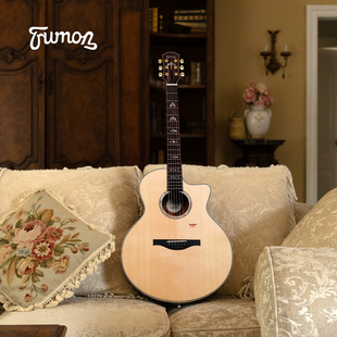 楚门吉他280系列面单板民谣吉他