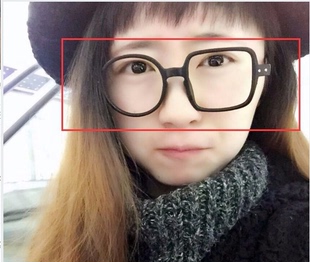 韩版学院风左方右圆个性自拍凹造型平光眼镜网红表演镜可配近视片