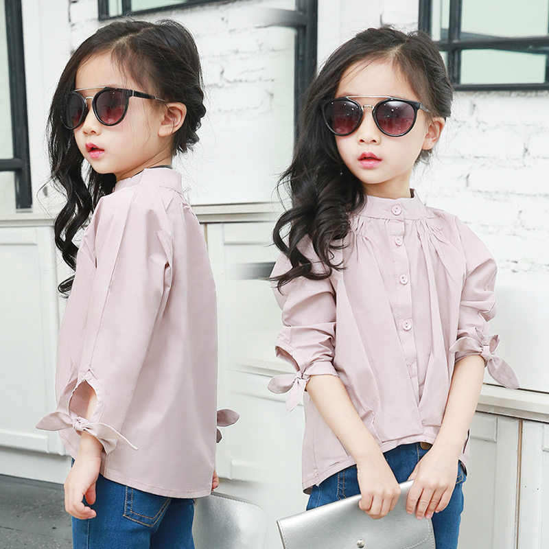 Chemise fille à manche longue - Ref 2086850 Image 1