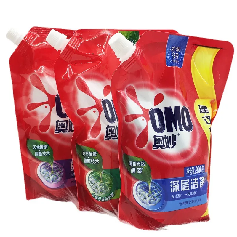 奥妙除菌除螨洗衣液多效护色深层洁净桉树薰衣草水清莲香2700g