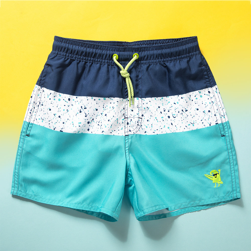 儿童沙滩裤潮流拼色宽松男女童外穿休闲百搭短裤夏季度假速干泳裤,运动/瑜伽/健身/球迷用品,儿童泳衣/裤,淘宝优惠券,粉丝福利购,淘宝优惠卷