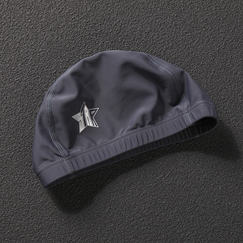 2025新款大众泳帽高弹透气布游泳帽不勒头成人男女游泳馆装备多色