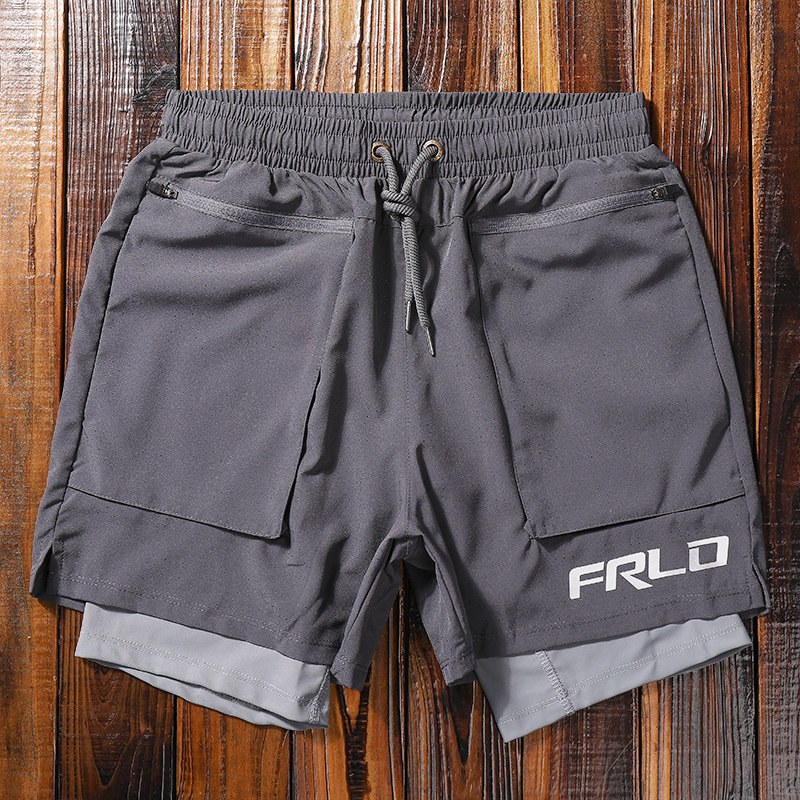 双层泳裤男宽松五分防尴尬弹力速干宽松平角游泳裤泳衣男温泉游泳,运动/瑜伽/健身/球迷用品,男士泳衣,淘宝优惠券,粉丝福利购,淘宝优惠卷