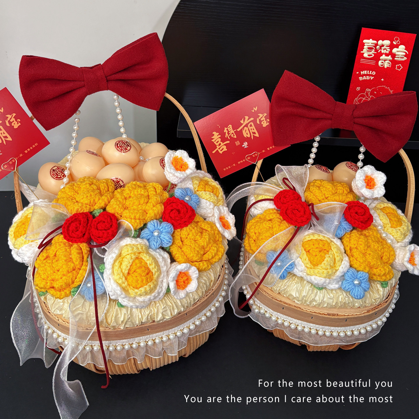 成品月子鸡蛋花篮送产妇闺蜜妈宝图片