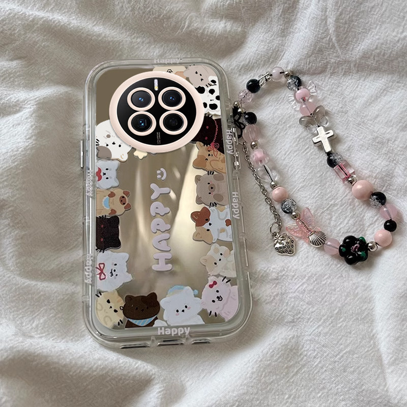 适用华为Mate70手机壳Mate60Pro+新款50e高颜值女款40硅胶保护套Mate30e猫咪小狗Mate20Pro全包防摔外壳