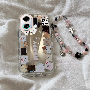 适用OPPOK13TurboPro手机壳新款K12s卡通12x创意K11x猫咪小狗K10Pro硅胶保护套K9s防摔OPPOK9Pro外壳