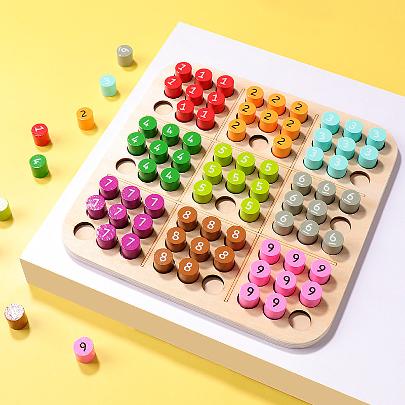 小学生数独游戏九宫格数独棋专注力训练益智玩具6岁4入门记忆教具